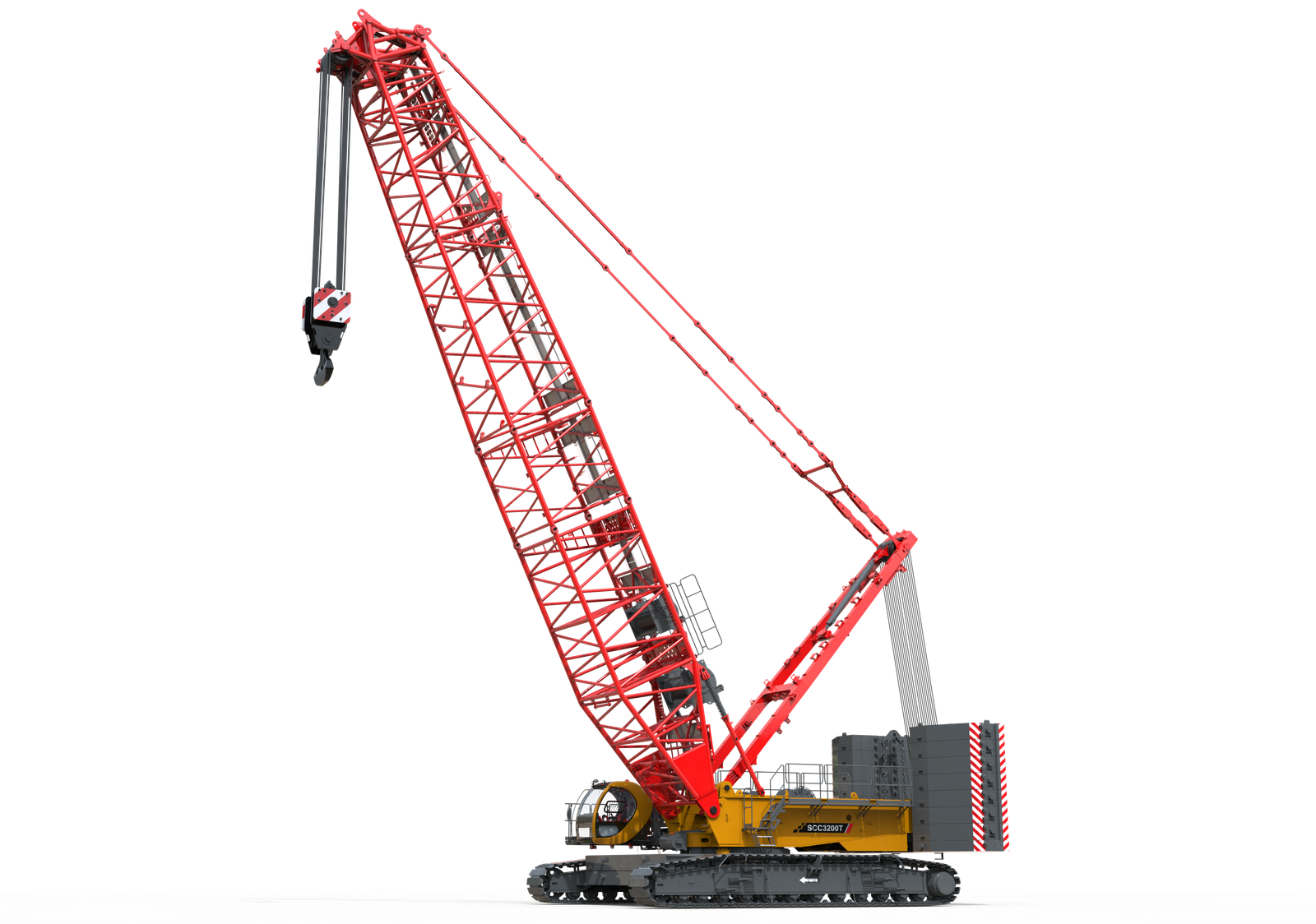 Sany SCC3200T 320t Crawler Crane - Sany Crane